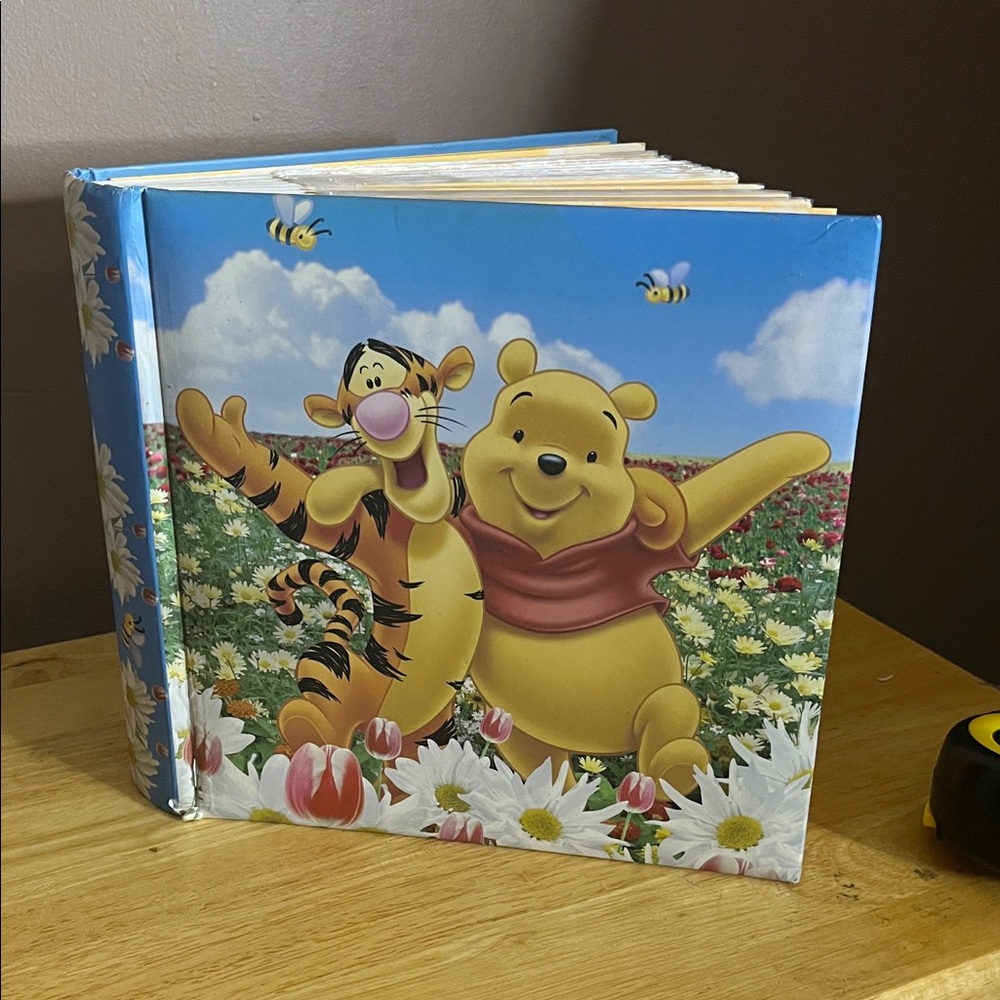 😄Vintage Winnie the Pooh photo album tiger too